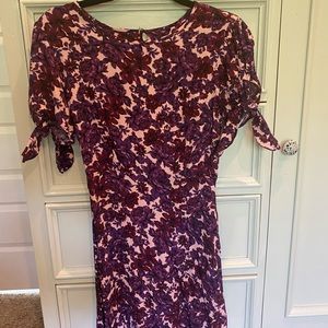 Vici purple floral dress
